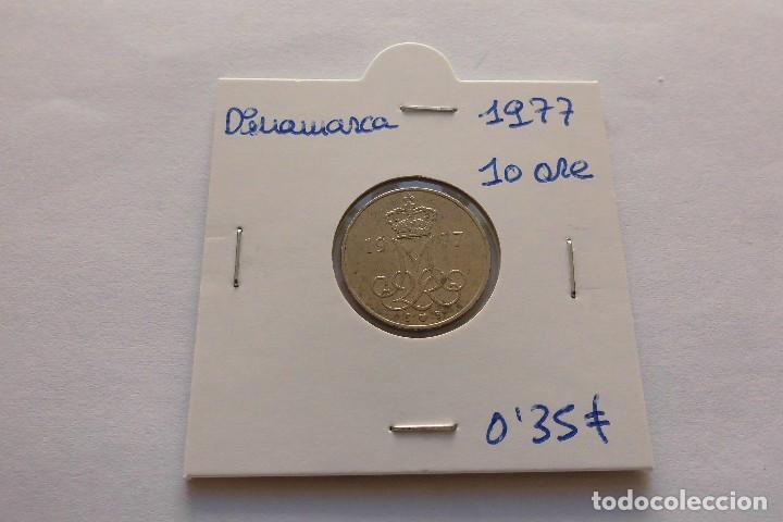 Monedas antiguas de Europa: Dinamarca 10 Ore 1977 - Foto 1