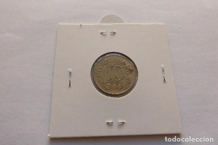 Monedas antiguas de Europa: Dinamarca 10 Ore 1977 - Foto 2