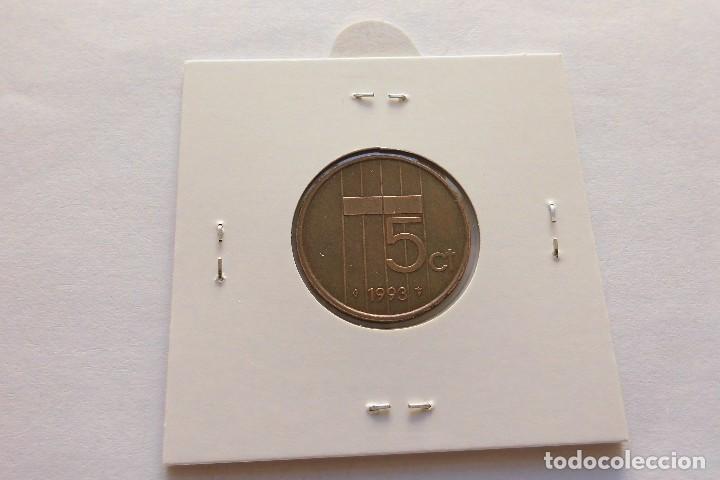Monedas antiguas de Europa: Holanda 5 Cent 1993 - Foto 2