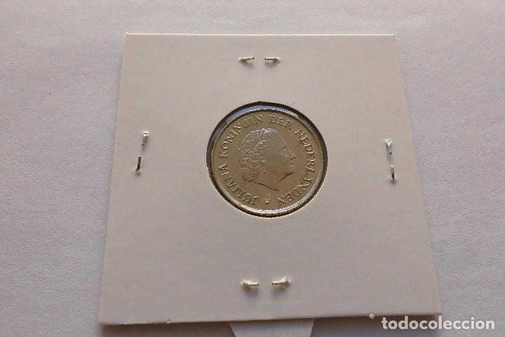 Monedas antiguas de Europa: Holanda 25 Cent 1978 - Foto 2