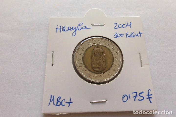 Monedas antiguas de Europa: Hungria 100 Forint 2004 - Foto 1