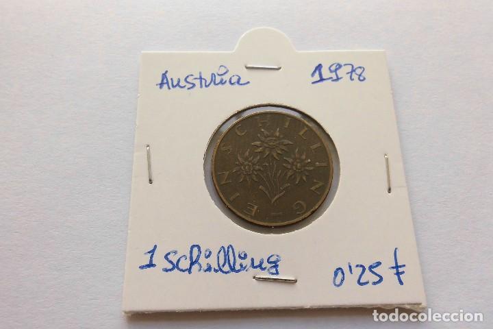 Monedas antiguas de Europa: Austria 1 Schilling 1978 - Foto 1