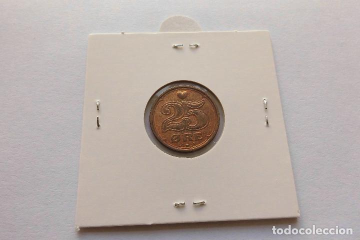 Monedas antiguas de Europa: Dinamarca 25 Ore 2001 - Foto 2