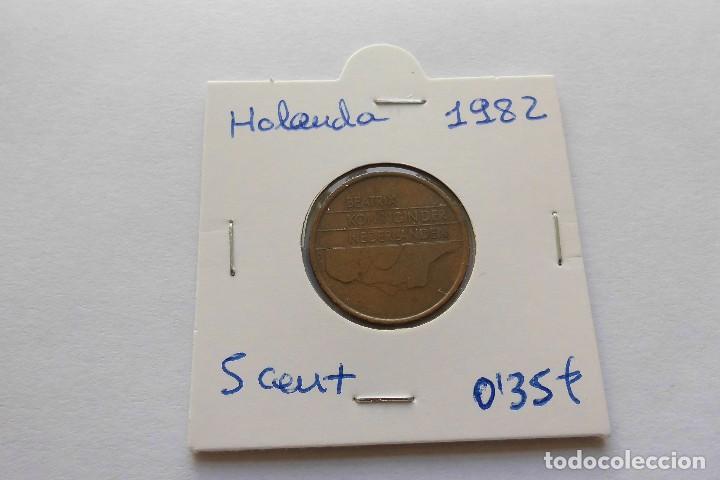 Monedas antiguas de Europa: Holanda 5 Cent 1982 - Foto 1