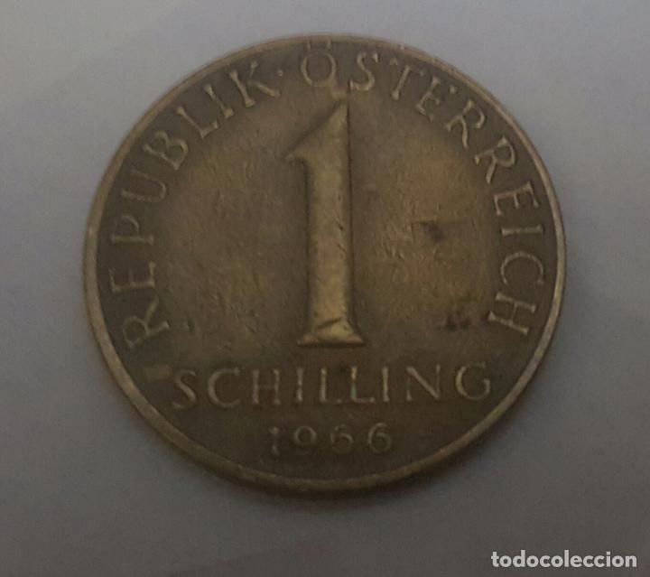 Monedas antiguas de Europa: 1 SCHILLING 1966 AUSTRIA - Foto 1