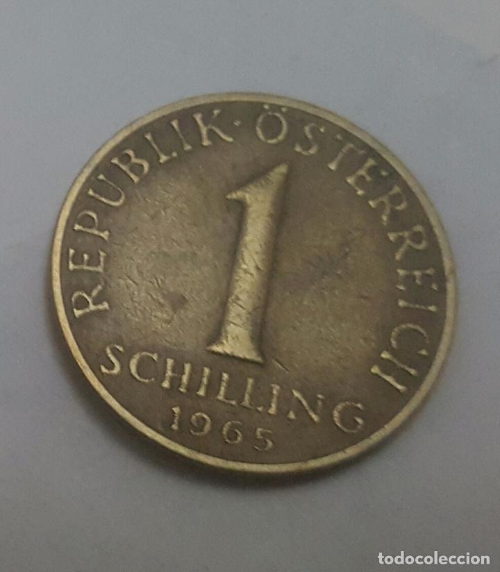 Monedas antiguas de Europa: 1 SCHILLING 1965 AUSTRIA - Foto 1