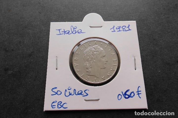 Monete antiche di Europa: Italia 50 Liras 1981