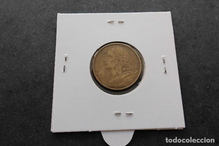 Monedas antiguas de Europa: Francia 10 centimos 1962 - Foto 2
