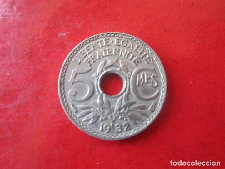 Monedas antiguas de Europa: Francia. 5 centimos de 1932 - Foto 1