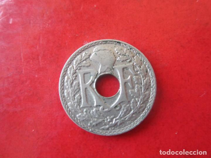 Monedas antiguas de Europa: Francia. 5 centimos de 1934 - Foto 2
