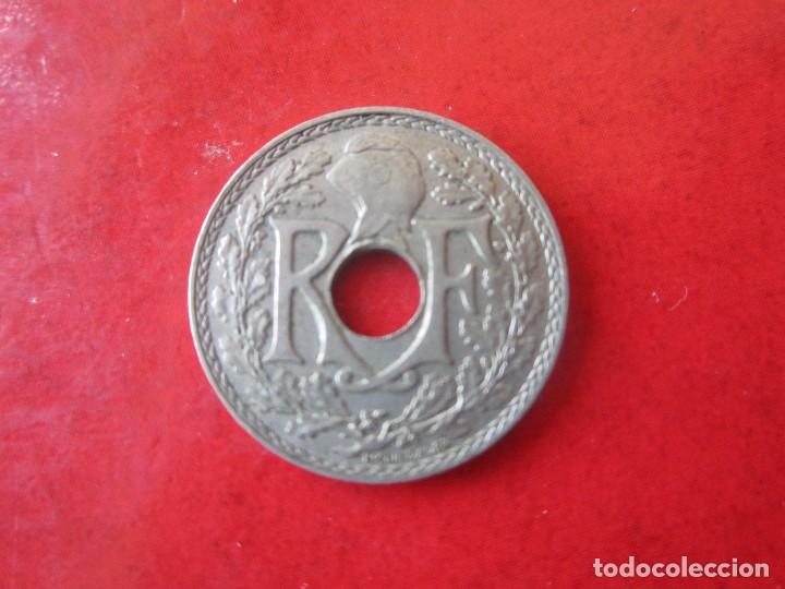 Monedas antiguas de Europa: Francia. 5 centimos de 1936 - Foto 2