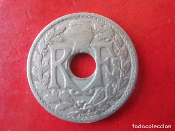 Monedas antiguas de Europa: Francia. 10 centimos de 1920 - Foto 2