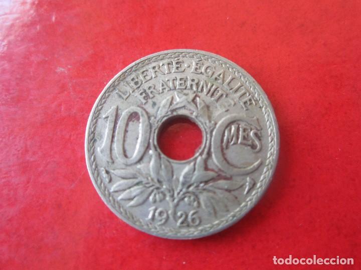 Monedas antiguas de Europa: Francia. 10 centimos de 1926 - Foto 1