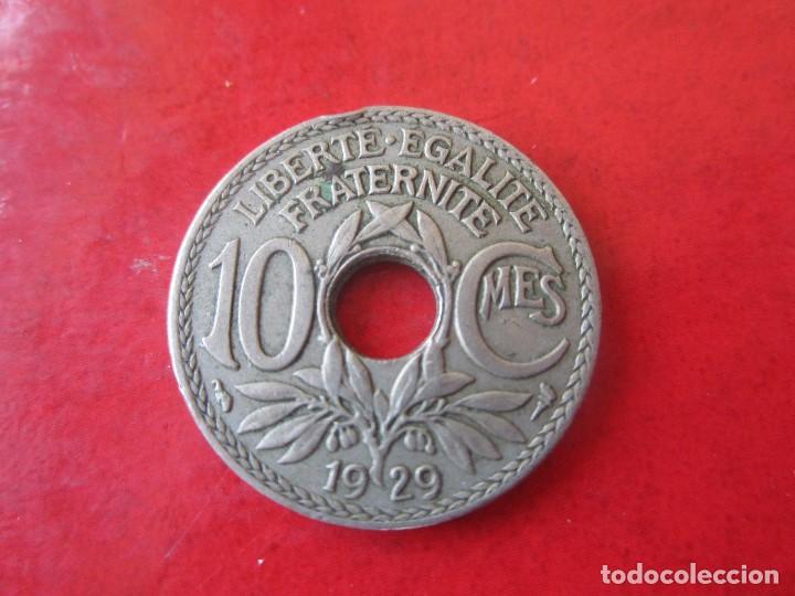 Monedas antiguas de Europa: Francia. 10 centimos de 1929 - Foto 1