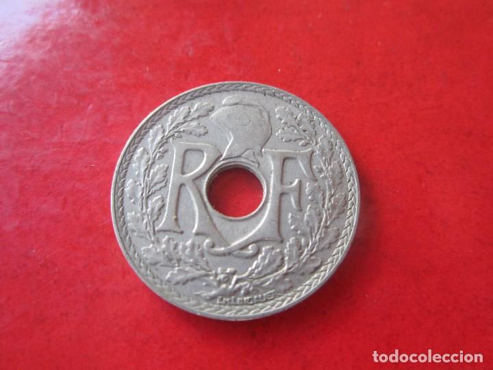 Monedas antiguas de Europa: Francia. 25 centimos de 1924 - Foto 2