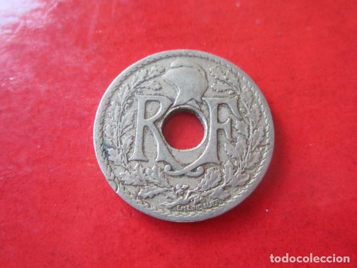 Monedas antiguas de Europa: Francia. 25 centimos de 1927 - Foto 2