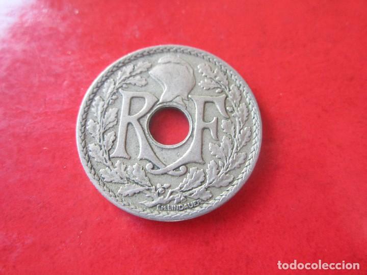 Monedas antiguas de Europa: Francia. 25 centimos de 1928 - Foto 2