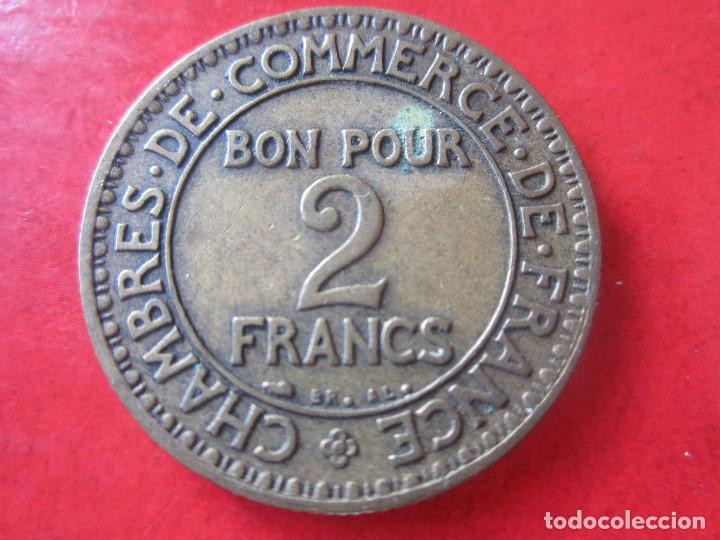Monedas antiguas de Europa: Francia. 2 francos de 1925 - Foto 2