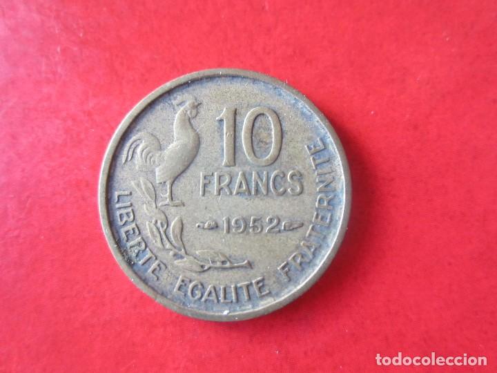 Monedas antiguas de Europa: Francia. 10 francos de 1952 - Foto 1