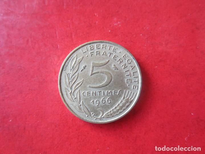 Monedas antiguas de Europa: Francia. 5 centimos de 1966 - Foto 1