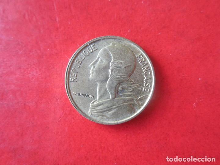 Monedas antiguas de Europa: Francia. 5 centimos de 1968 - Foto 2