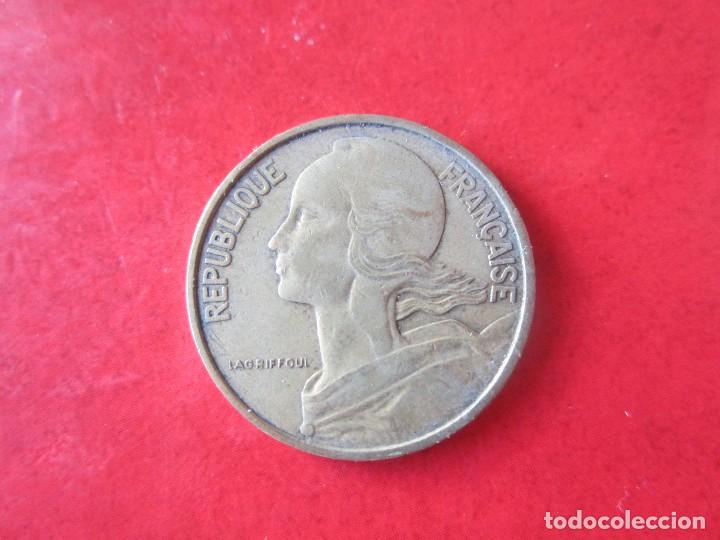 Monedas antiguas de Europa: Francia. 10 centimos de 1963 - Foto 2