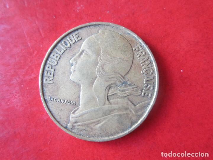 Monedas antiguas de Europa: Francia. 20 centimos de 1963 - Foto 2