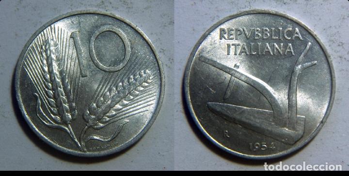 Monete antiche di Europa: MONEDA DE  ITALIA 10 LIRAS 1954
