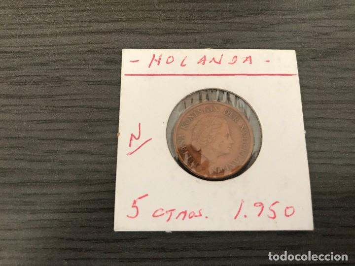 Monedas antiguas de Europa: HOLANDA 5 CENTIMOS 1950 KM 181 - Foto 1