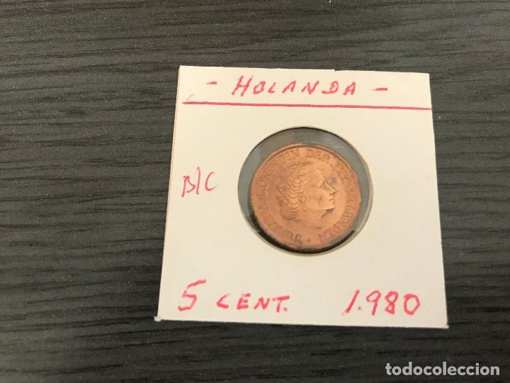 Monedas antiguas de Europa: HOLANDA 5 CENTIMOS 1980 KM 181 - Foto 1
