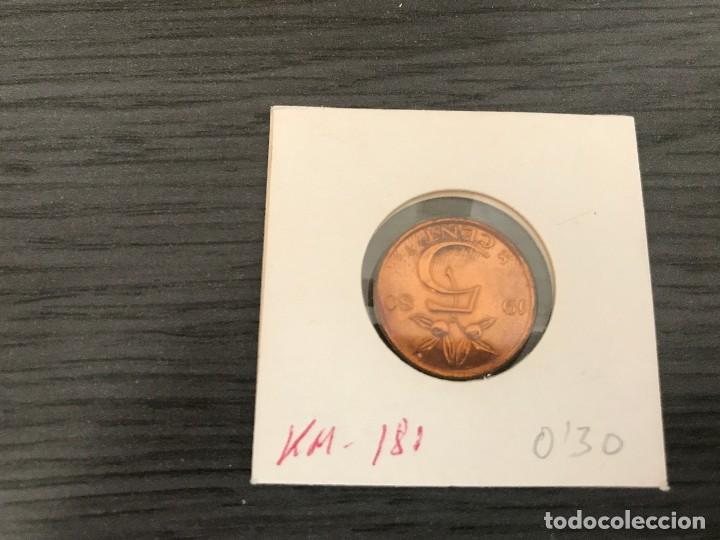 Monedas antiguas de Europa: HOLANDA 5 CENTIMOS 1980 KM 181 - Foto 2