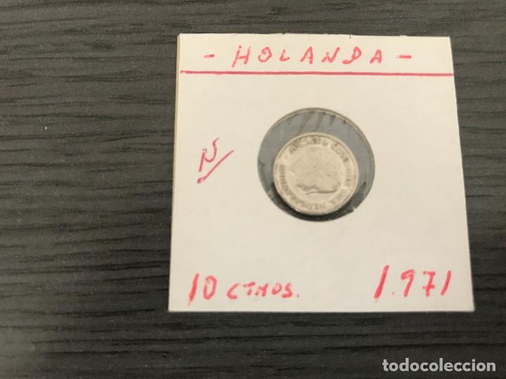 Monedas antiguas de Europa: HOLANDA 10 CENTIMOS 1971  KM 182 - Foto 1