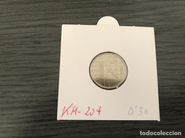 Monedas antiguas de Europa: HOLANDA 5 CENTIMOS 1987 BC KM 204 - Foto 2
