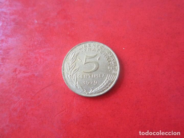 Monedas antiguas de Europa: Francia. 5 centimos de 1979 - Foto 1