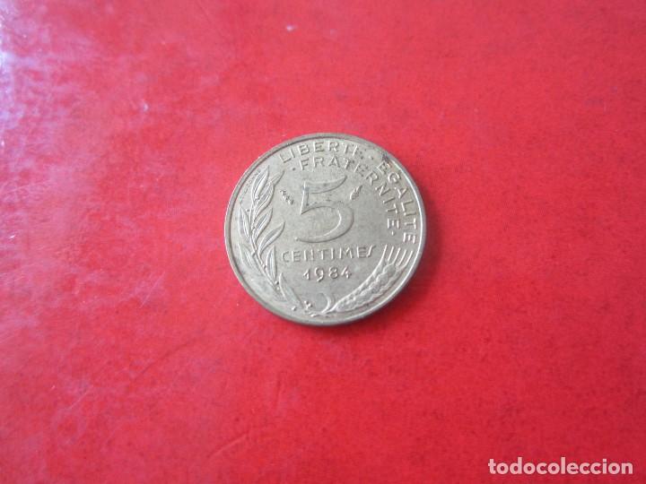 Monedas antiguas de Europa: Francia. 5 centimos de 1984 - Foto 1