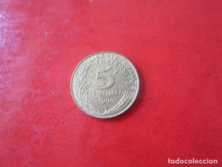 Monedas antiguas de Europa: Francia. 5 centimos de 1990 - Foto 1