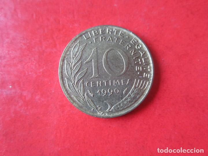 Monedas antiguas de Europa: Francia. 10 centimos de 1990 - Foto 1
