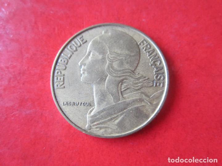 Monedas antiguas de Europa: Francia. 20 centimos de 1970 - Foto 2