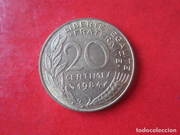 Monedas antiguas de Europa: Francia. 20 centimos de 1984 - Foto 1