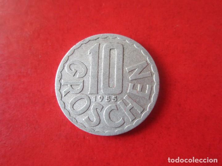 Monedas antiguas de Europa: Austria. 10 groschen. 1955 - Foto 1