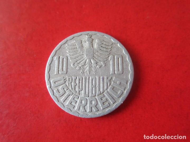Monedas antiguas de Europa: Austria. 10 groschen. 1955 - Foto 2