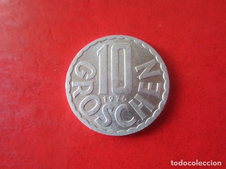 Monedas antiguas de Europa: Austria. 10 groschen. 1976 - Foto 1