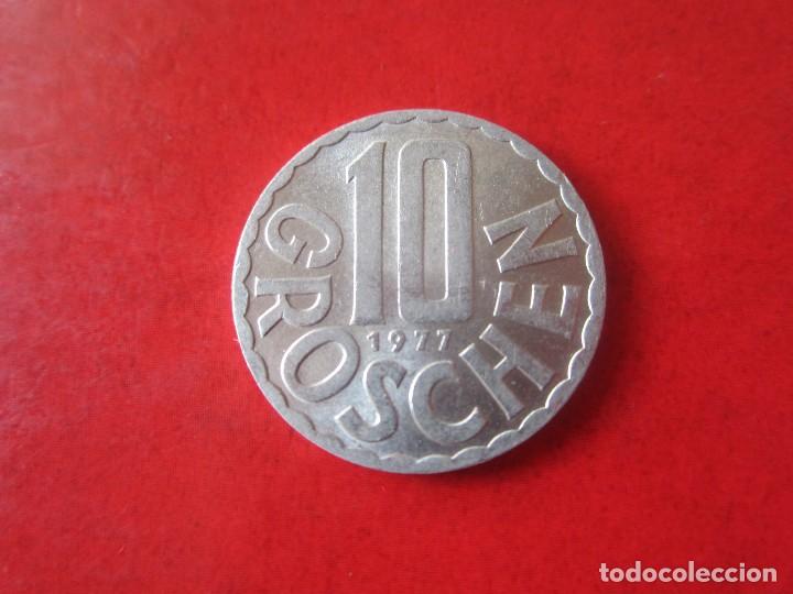 Monedas antiguas de Europa: Austria. 10 groschen. 1977 - Foto 1