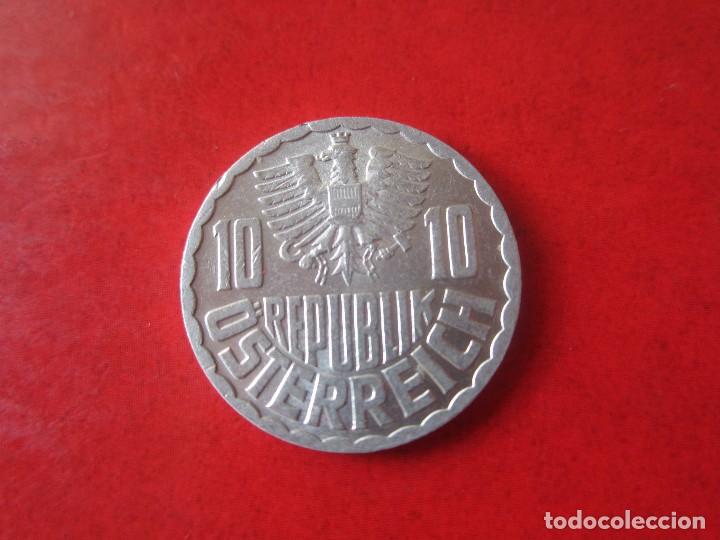 Monedas antiguas de Europa: Austria. 10 groschen. 1977 - Foto 2