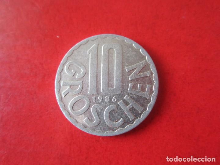 Monedas antiguas de Europa: Austria. 10 groschen. 1986 - Foto 1