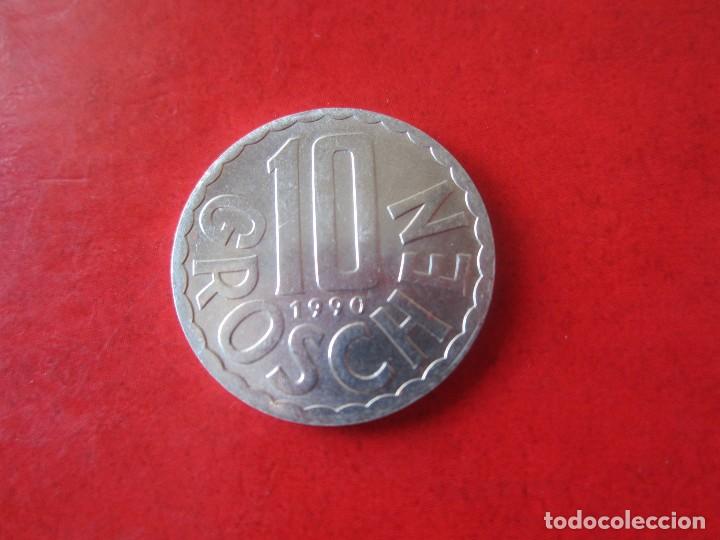 Monedas antiguas de Europa: Austria. 10 groschen. 1990 - Foto 1
