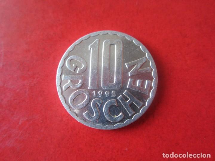 Monedas antiguas de Europa: Austria. 10 groschen. 1995 - Foto 2