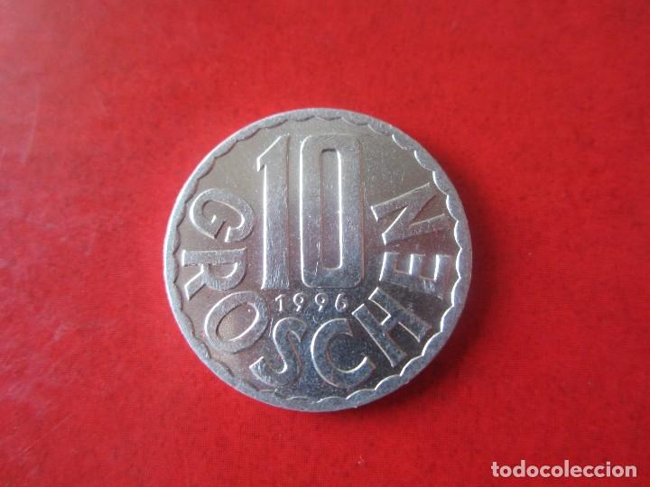 Monedas antiguas de Europa: Austria. 10 groschen. 1996 - Foto 2