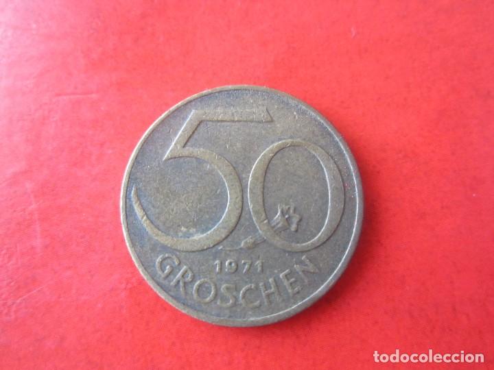 Monedas antiguas de Europa: Austria. 50 groschen. 1971 - Foto 1
