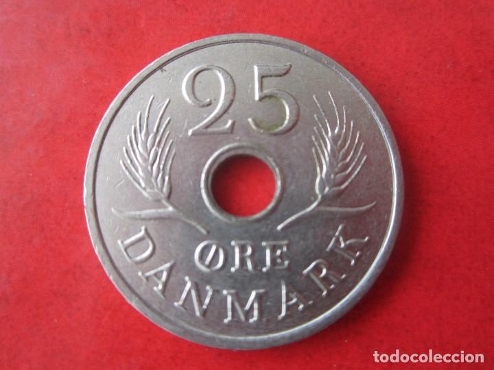 Monedas antiguas de Europa: Dinamarca. 25 ore. 1967 - Foto 1